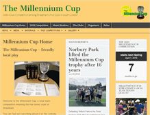 Tablet Screenshot of millenniumcup.org